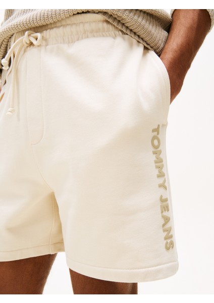 Tjm Rlx New Clsscs Beach Short Erkek Bej Şort - DM0DM21781