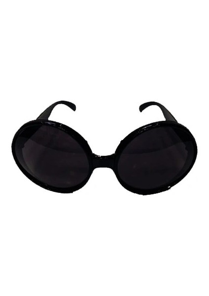 80 Li Yıllar Siyah Renk Nostalji Yeşilçam Parti Gözlüğü (4887)