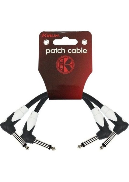 Kırlın LG2-203-BK Black 2'li Pedal Ara Kablosu LG2-203-0,15M-BK fiyatları