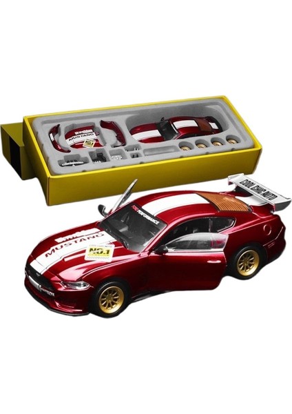 1:42 Alaşım Araba Modeli Araba Modeli Oyuncak Klasik Ford Mustang Gt Spor Araba Modifiye Modeli (Yurt Dışından)