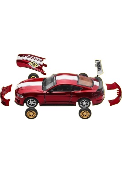 1:42 Alaşım Araba Modeli Araba Modeli Oyuncak Klasik Ford Mustang Gt Spor Araba Modifiye Modeli (Yurt Dışından) modelleri