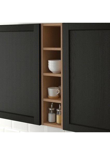 Açık Mutfak Dolabı, Kahverengi-Dişbudak, 20X37X80 cm modelleri