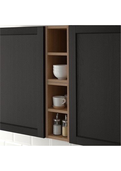 Açık Mutfak Dolabı, Kahverengi-Dişbudak, 20X37X40 cm fiyatları