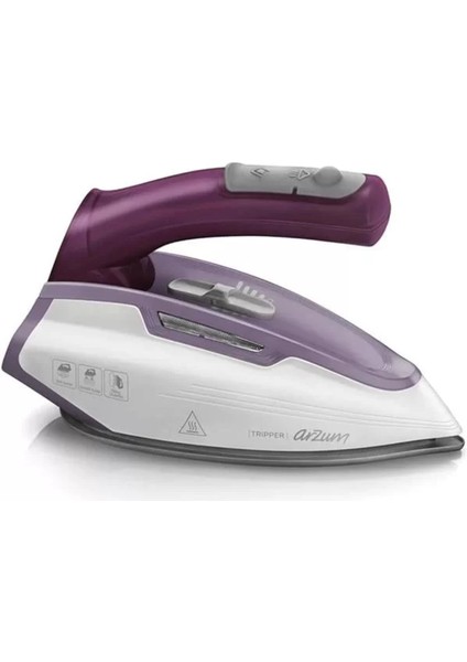 1150W Seyahat Ütüsü, Mor, Hafif ve Pratik, Çok Renkli, Güçlü ve Şık Tasarım