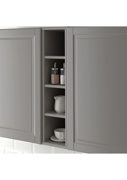 Açık Mutfak Dolabı, Gri, 20X37X80 cm fırsatları