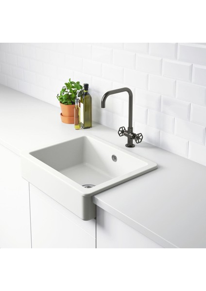 Tek Gözlü Eviye, Beyaz, 62X48 cm modelleri