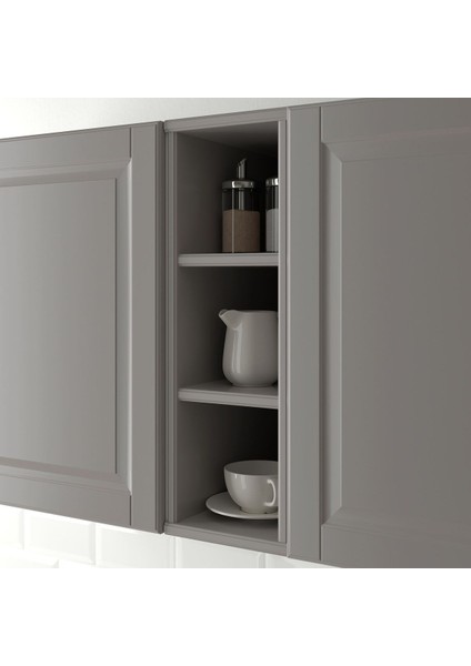 Açık Mutfak Dolabı, Gri, 20X37X60 cm fiyatları