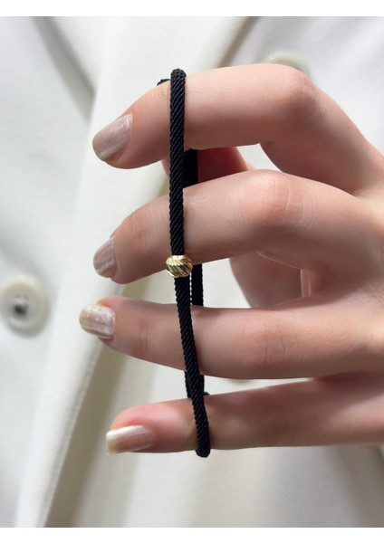14 Ayar Altın Dorika Ipli Bileklik (6 mm ) fiyatları