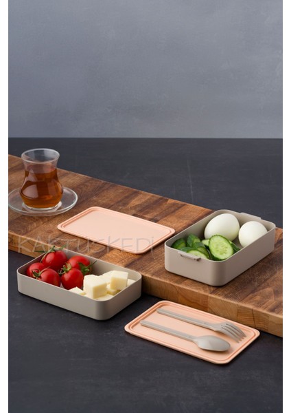 Bento 2 Katlı Yemek Kabı Gri 900 ml 7172441 fiyatları