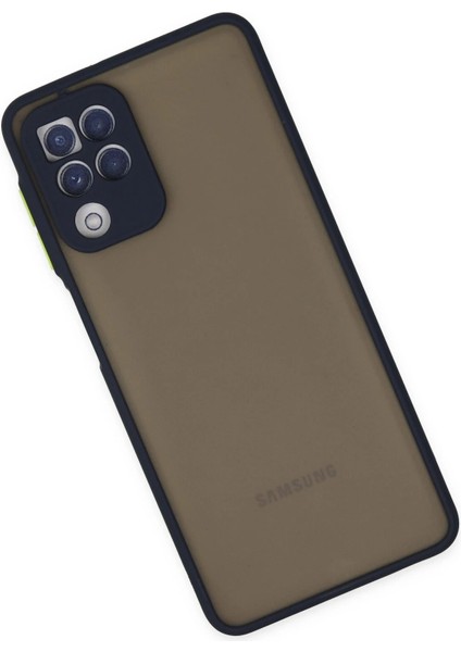 Bfs Samsung Galaxy A22 Kılıf Montreal Silikon Kapak - Lacivert modelleri