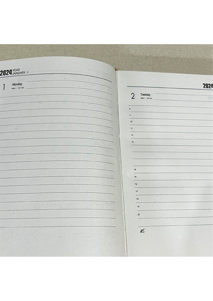 2024 Diary A5 Günlük Haftası A5 Office Için Günlük Planlayıcı Defterini Görüntüle 2024 Kırmızı Için Noel Hediye Günlüğü (Yurt Dışından) fırsatları