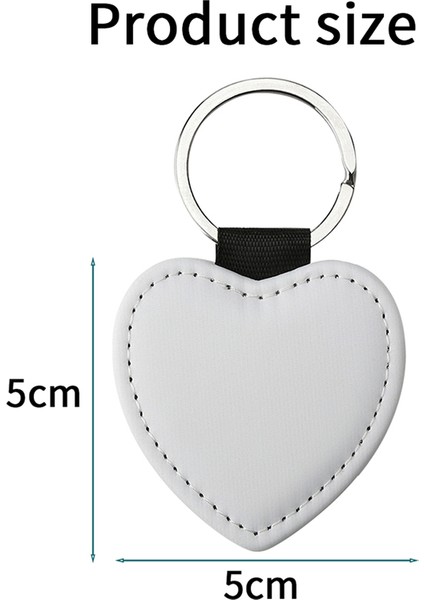 20PCS Süblimasyon Boşluklar Anahtarlık Pu Deri Deri Anahtarlık Isı Transferi Anahtarlama Sublimasyon Boş Kalp Şekli Gümüş (Yurt Dışından) modelleri
