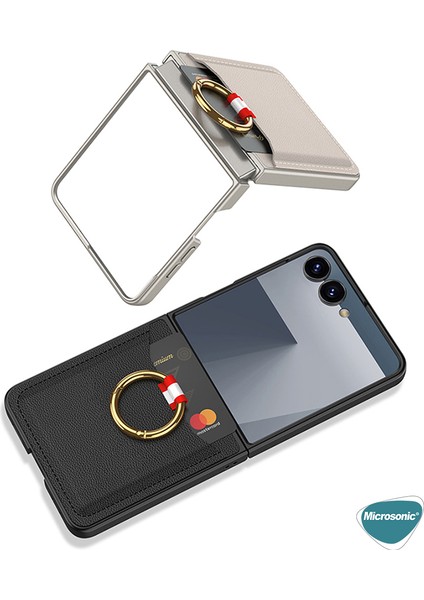 Samsung Galaxy Z Flip 7 Kılıf Luxring Wallet Lila fırsatları