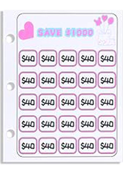 1000 Tasarruf Mücadelesi Zarflarla Mini Bağlayıcı Depolama Bütçeleme Bağlayıcı Bütçe Kitabı Nakit Tasarruf Zorluğu Kutusu Kiti (Yurt Dışından) fiyatları