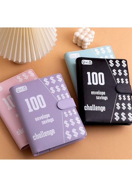 100 Zarf Mücadelesi Binder Nakit Zarflarla A5 Tasarruf Bağlayıcı Mavi Planlama ve Tasarruf Için Bütçe Bağlayıcı (Yurt Dışından) fiyatları