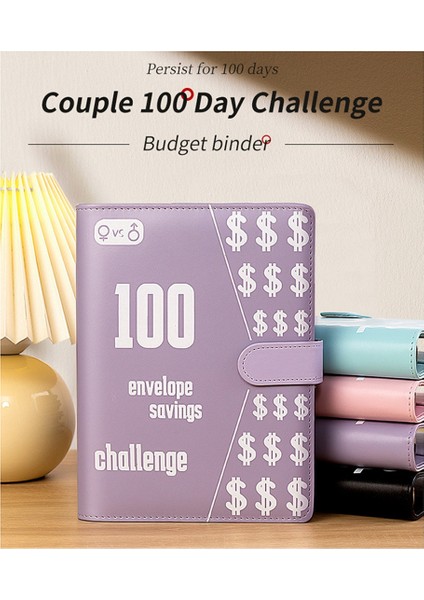 100 Zarf Mücadelesi Binder Nakit Zarflarla A5 Tasarruf Bağlayıcı Mavi Planlama ve Tasarruf Için Bütçe Bağlayıcı (Yurt Dışından) indirimleri