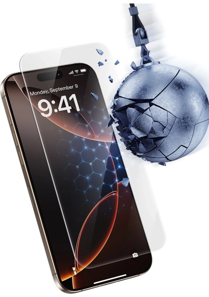 Apple iPhone 17 Pro Max Uyumlu Innova Ultra Hd Cam Ekran Koruyucu - Şeffaf modelleri