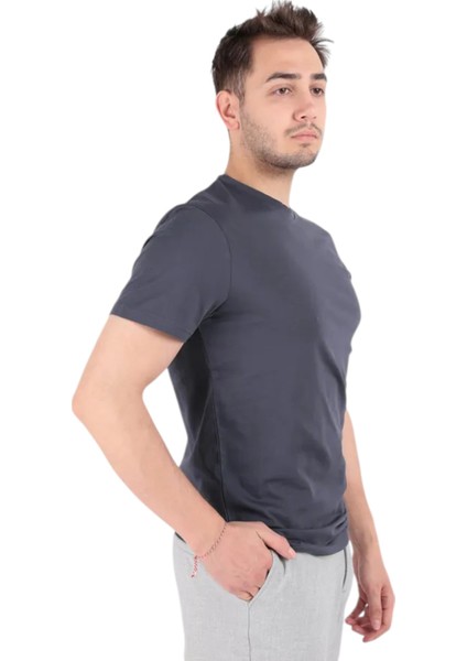 Bisiklet Yaka Erkek T-Shirt 24YCEEO04623 modelleri