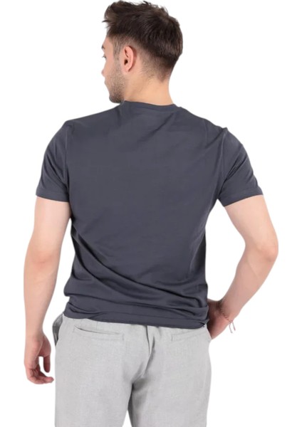 Bisiklet Yaka Erkek T-Shirt 24YCEEO04623 fırsatları