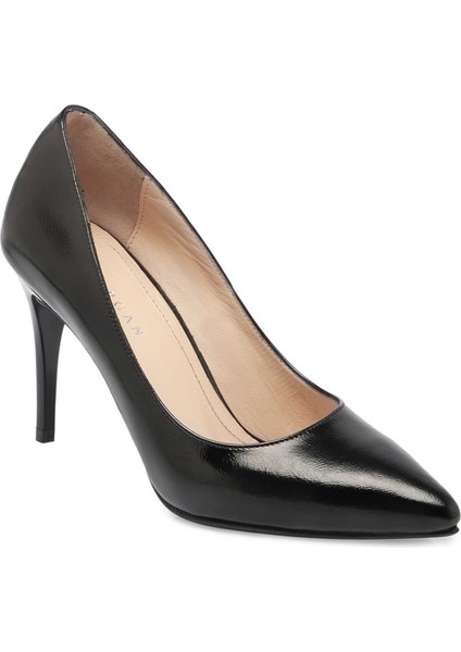 Siyah Hakiki Deri Kadın Stiletto - K24S1AY67599-A07