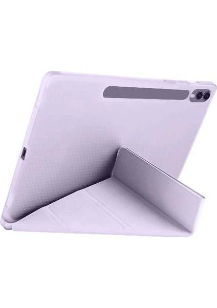 Bfs Samsung Galaxy X610 Tab S9 Fe Plus 12.4 Kılıf Kalemlikli Mars Tablet Kılıfı - Açık Mor fırsatları