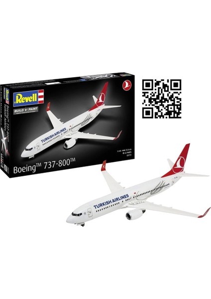 Bfs 3772 Revell - Turkish Airlines Boeing 737-800 Maket Kiti