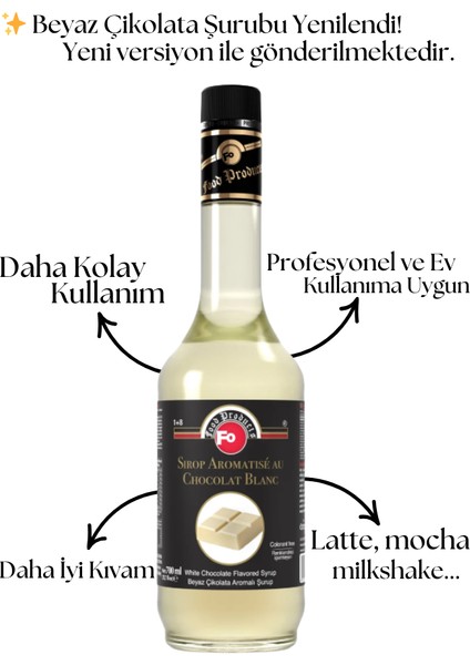 4'lü Avantaj Paketi Çikolata Beyaz Çikolata Karamel Vanilya Şurubu 700ML x 4 Adet fiyatları