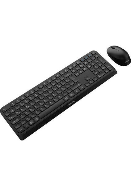 SPT6407 Bluetooth Kablosuz Türkçe Q Klavye Mouse Seti Siyah