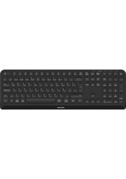 SPT6407 Bluetooth Kablosuz Türkçe Q Klavye Mouse Seti Siyah