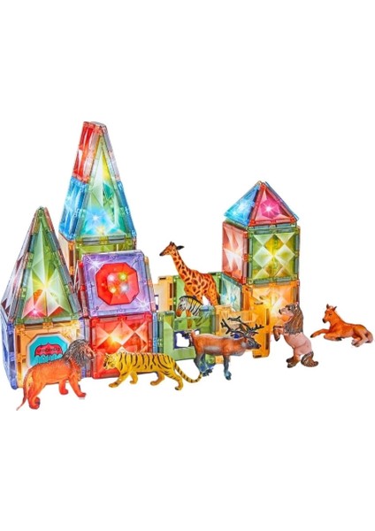 Bfs Magnetic Tiles Light Version 89 Parça