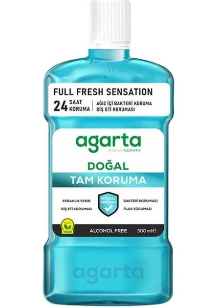 Bfs Agarta Doğal Ağız Bakım Suyu 500 ml Tam Koruma
