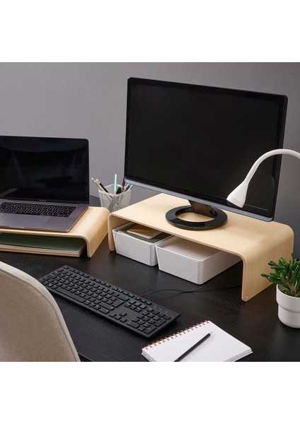 Monitör Yükseltici, Huş, 52X26 cm modelleri