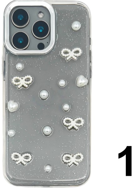 Apple iPhone 16 Pro Max Uyumlu Fiyonk Arka Koruma Kılıf