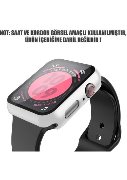 Apple Watch Series 11 46MM Kılıf Matte Premium Slim Watchband Beyaz fiyatları
