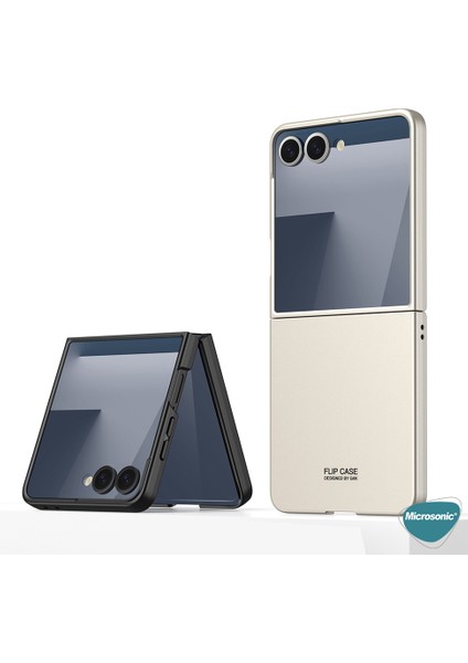 Samsung Galaxy Z Flip 7 Kılıf Shape Hard Cover Lila modelleri