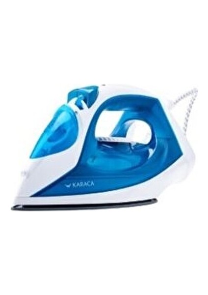 Avionic Pro Buharlı Ütü 2400W Güçlü Seramik Taban Mavi Renk 300 ml Su Kapasitesi