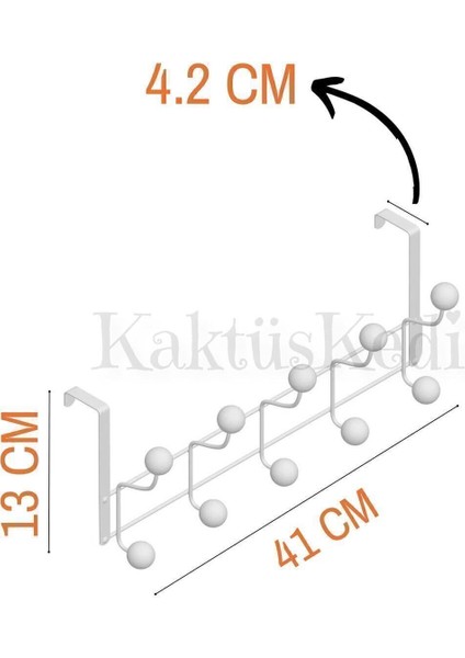 Metal Kapı Arkası Askı Kıyafet Takı Anahtar Askısı 7171721 modelleri