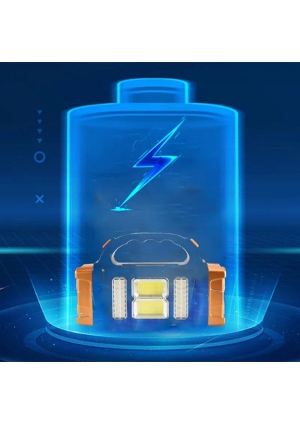 Su Geçirmez Özellikli 1500 Mah Şarjlı Işık ve USB LED + Cob El Feneri indirimleri