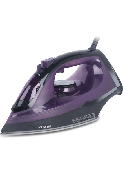 2400W Seramik Mor Buharlı Ütü, Kolay Kullanım ve Güçlü Performans
