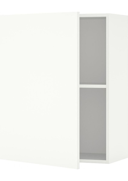 Mutfak Duvar Dolabı, Beyaz, 60X75 Cm, 1 Kapaklı