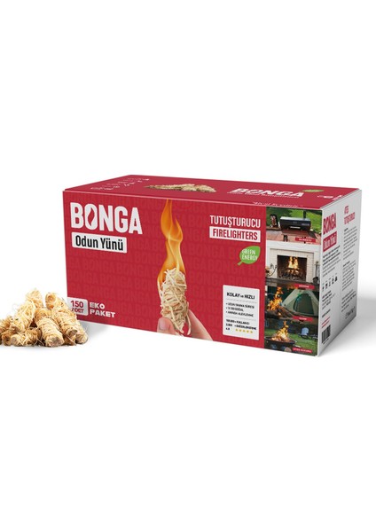 Odun Yünü Tutuşturucu – 150 Adet 2 kg
