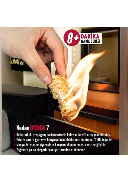 Odun Yünü Tutuşturucu – 150 Adet 2 kg fiyatları