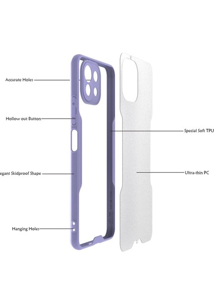Bfs Xiaomi Mi 11 Lite Kılıf Platin Silikon - Pembe fiyatları