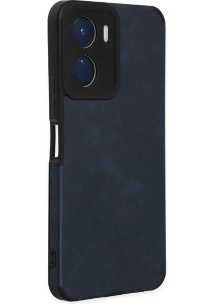 Bfs Vivo Y16 Kılıf Loop Deri Silikon - Lacivert fiyatları