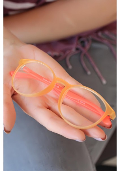 Sarı Renk Oval Turuncu Renk Bayan Gözlük TG27GG517 fiyatları