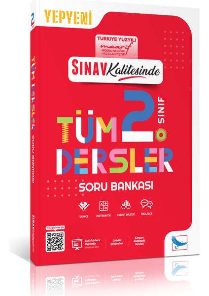 Sınav Kalitesinde 2. Sınıf Tüm Dersler Soru Bankası