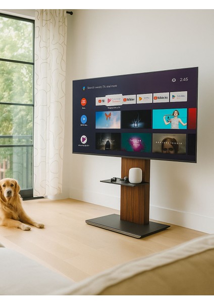 Raflı LCD Televizyon Ünitesi 55” – 86” modelleri