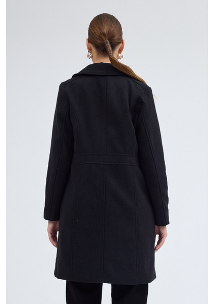 Dikiş Detaylı Tasarım Kaşe Kaban indirimleri