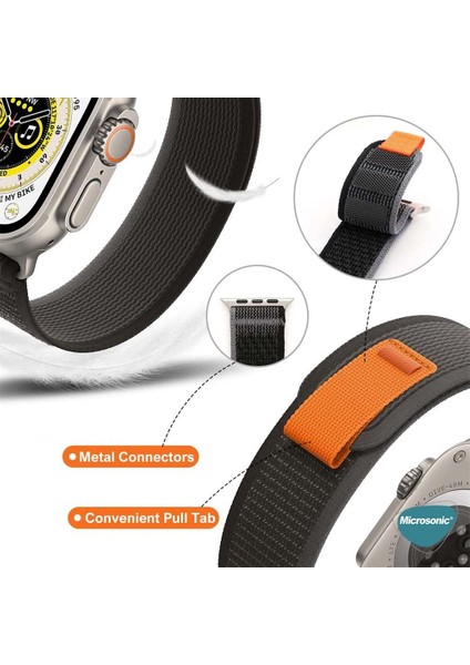 Apple Watch Series 11 46MM Kordon Hike Spiral Siyah