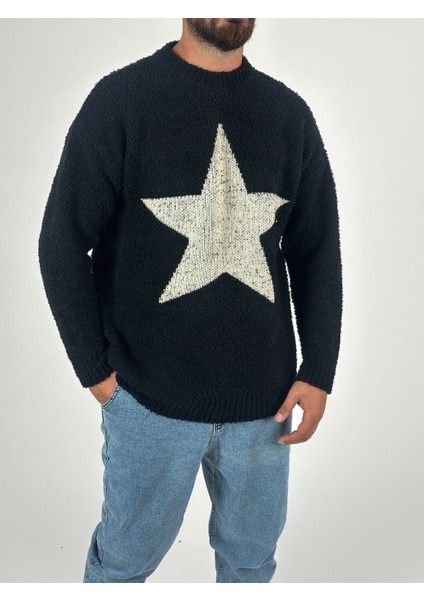 Yıldız Desenli Erkek Peluş Sweat fiyatları